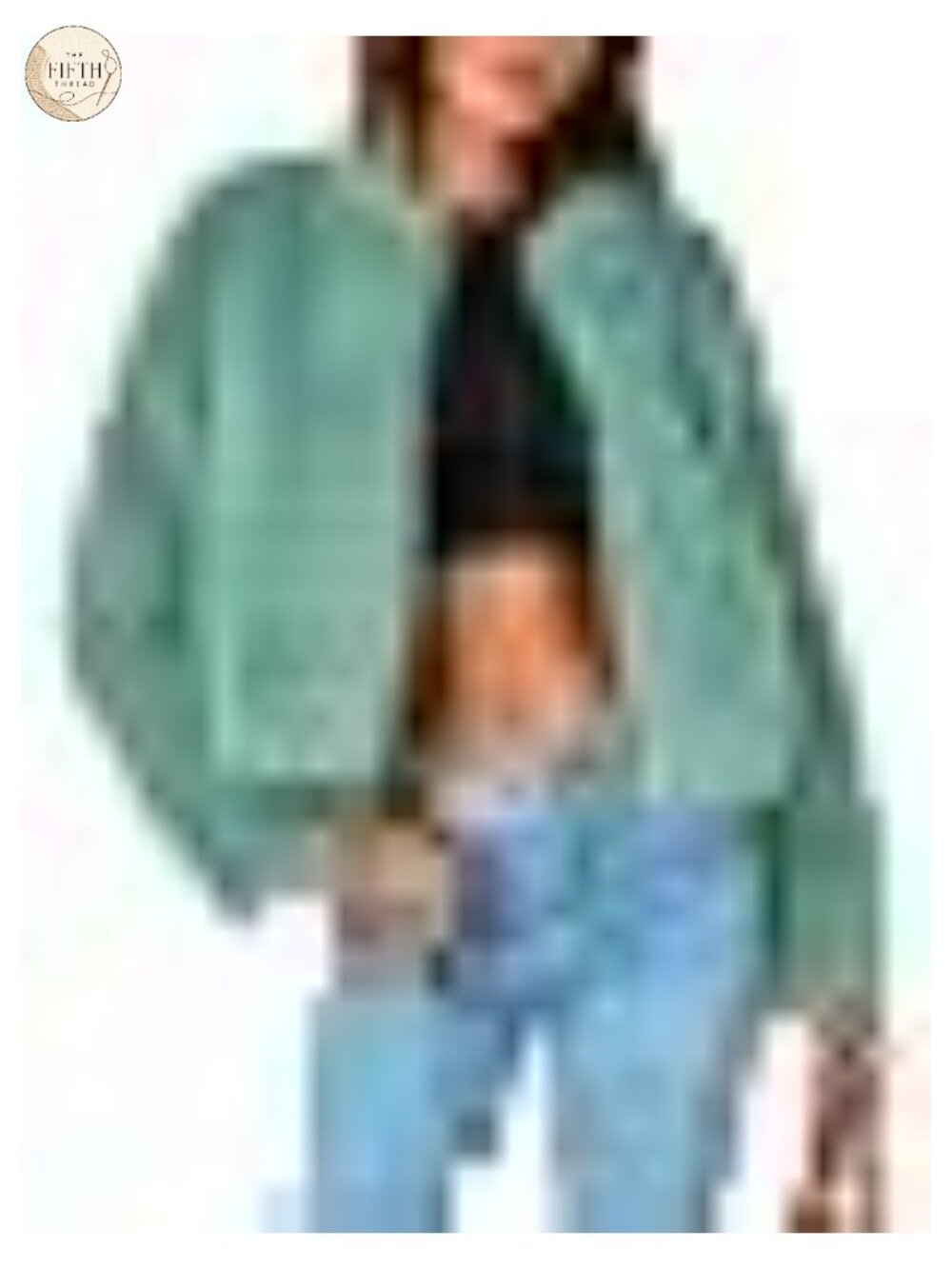PRETTYGARDEN Women's Cropped Faux Fur Coat